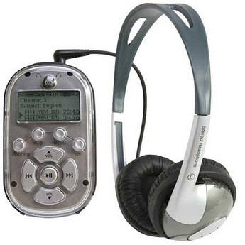 Califone 8101 MP3 Player/Recorder with 512MB  and Headphones