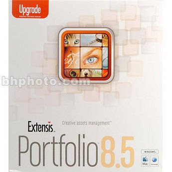 Extensis Portfolio 8.5 - Creative Asset Management for Windows (Upgrade)