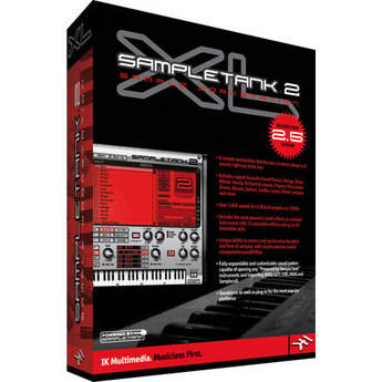 IK Multimedia SampleTank 2.5 XL - Virtual Sample-Based Instrument