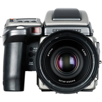 Hasselblad H2F Medium Format Auto Focus SLR Camera Kit - H2F Body, 80mm/2.8 HC Lens, Grip, Viewfinder and Film Magazine