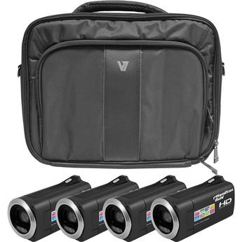 Hamilton Buhl HD Camcorder Explorer Kit with 4 Cameras, Software & Case