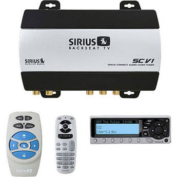 Sirius Satellite Radio Backseat TV