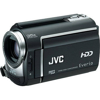 JVC GZ-MG365 Hybrid 60GB HDD/MicroSD Camcorder (Black)