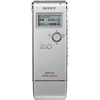 Sony ICD-UX70   Digital Voice Recorder 1GB (Silver)