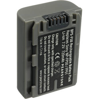 Pearstone NP-FP50 P-Series Lithium-Ion Battery (7.2V, 720mAh)