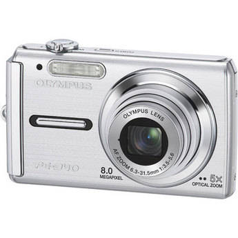 Olympus FE-340 Digital Camera (Silver)