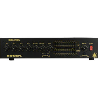 Bogen Communications GS100   Gold Seal Series Public Address Amplifier 100W