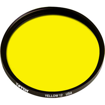 Tiffen 62mm Yellow #12 Glass Filter for Black & White Film