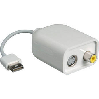 Apple Micro-DVI Male to S-Video & Composite Video Adapter