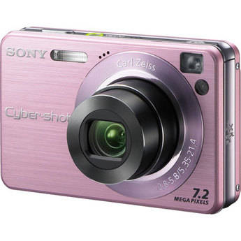 Sony C�mera Digital Cyber-shot DSC-W120 (Rosa)