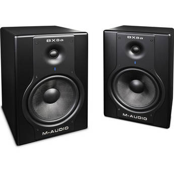 M-Audio Studiophile BX8a Deluxe 130W 8" Studio Reference Monitors (Pair)