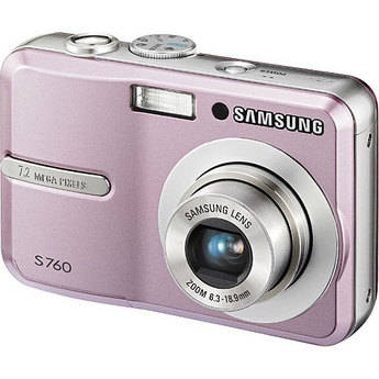 Samsung S760 Digital Camera (Pink)
