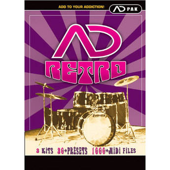 Big Fish Audio Retro ADpack - Percussion Sample Expansion Library