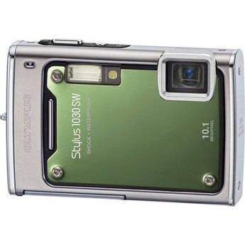 Olympus Stylus 1030 SW Digital Camera (Green)