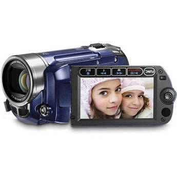 Canon FS-100 Flash Memory Camcorder (Saphire Blue)