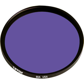 Tiffen 62mm 80A Color Conversion Glass Filter