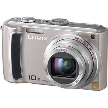 Panasonic Lumix DMC-TZ5 Digital Camera (Silver)
