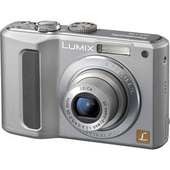 Panasonic C�mera Digital Lumix DMC-LZ8 (Prata)