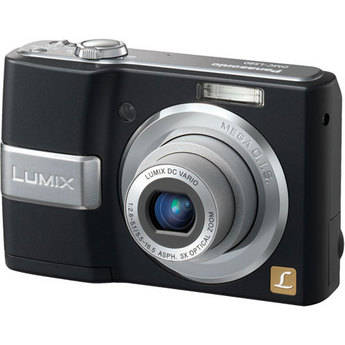 Panasonic C�mera Digital Lumix DMC-LS80 (Preta)