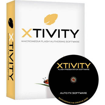Auto FX Software Xtivity Macromedia Flash (SWF) Authoring Software