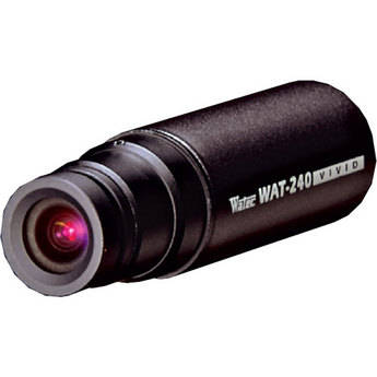 Watec WAT-240 VIVID Ultra Compact Color Bullet Camera w/3.7mm Pinhole Lens