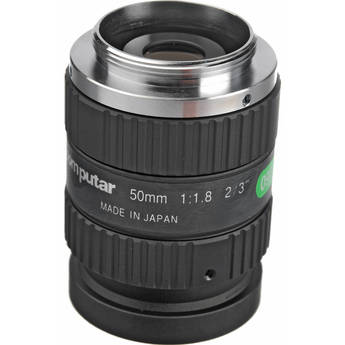 Watec M5018-MP  2/3" C Mount 50mm f/1.8 Manual Iris Lens