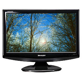 Sharp LC-19A33M 19" AQUOS 720p Multi-System LCD TV (Piano Black)
