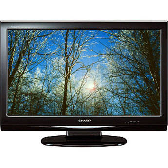 Sharp LC32A33M 32" AQUOS 720p Multi-System LCD TV (Piano Black)
