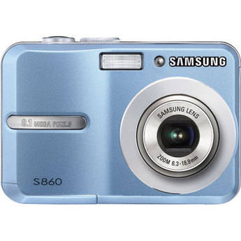 Samsung S860 Digital Camera (Blue)