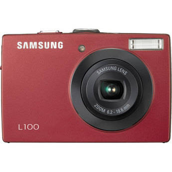 Samsung L100 Digital Camera (Red)