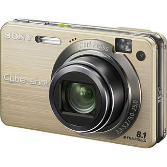 Sony C�mera Digital Cyber-shot DSC-W150 (Dourada)
