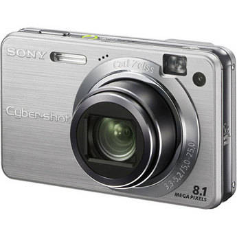 Sony C�mera Digital Cyber-shot DSC-W150 (Prata)
