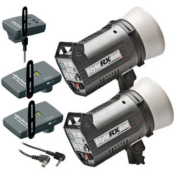 Elinchrom Digital Style Combo 600RX Two Monolight Kit with EL Skyport (120VAC)