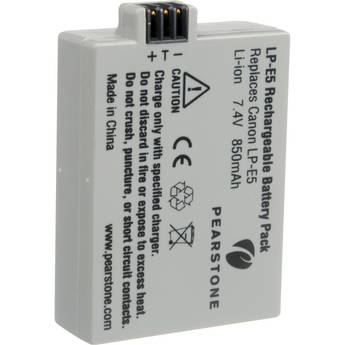 Pearstone LP-E5 Lithium-Ion Battery Pack (7.4V, 850mAh)