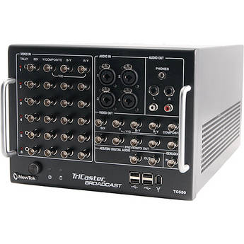 NewTek Tricaster Broadcast Full Production Studio (Com/Gov Package)