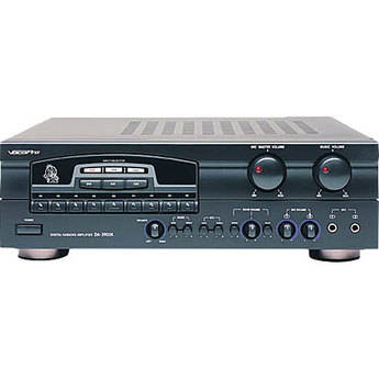 VocoPro DA-3900K Four-Microphone Karaoke Mixer with Amplifier (200W)