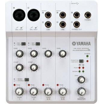 Yamaha AUDIOGRAM6 - USB Computer-Based Recording System