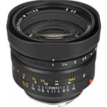 Leica 50mm f/1.0 Special Edition Noctilux M Manual Focus Lens (Black)