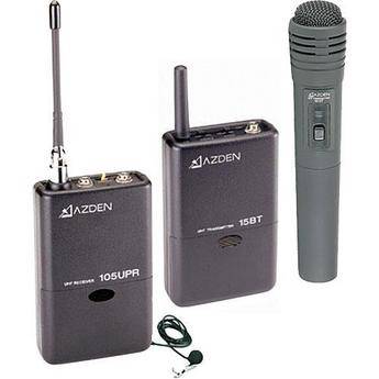 Azden 105ULH - 105 Series UHF Wireless Microphone Combo System