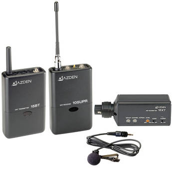 Azden 105ULX - 105 Series UHF Wireless Microphone Combo System