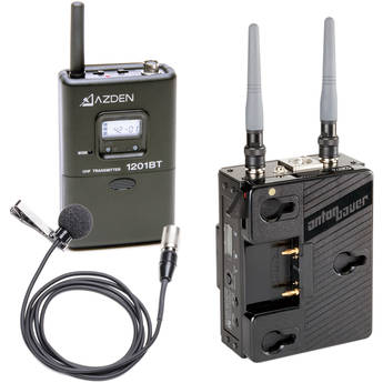 Azden 1201 Series - Slot-In Portable Wireless Lavalier Microphone System