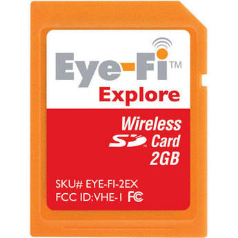 Eye-Fi 2GB Explore Wireless Secure Digital (SD) Card