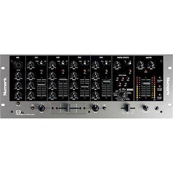 Numark C3FX 5-Channel 19" Rack Mountable DJ Mixer with Effects