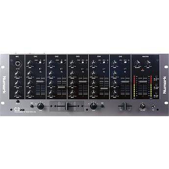 Numark C3USB 5-Channel 19" Rack Mountable DJ Mixer with USB Connection