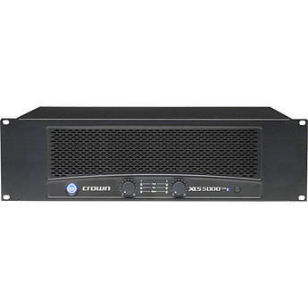 Crown Audio XLS 5000 Stereo Power Amplifier (1100W/Channel @ 8 Ohms)
