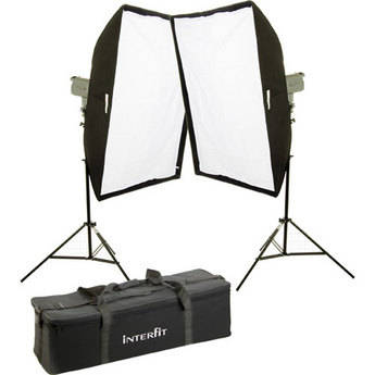 Interfit Stellar X Solarlite Two-Softbox (Large) Kit