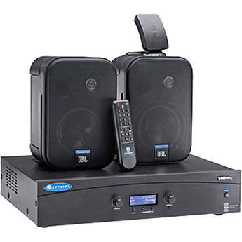 Crown Audio 140MAx PACK XM Radio, Mixer-Amplifier, and Loudspeaker System