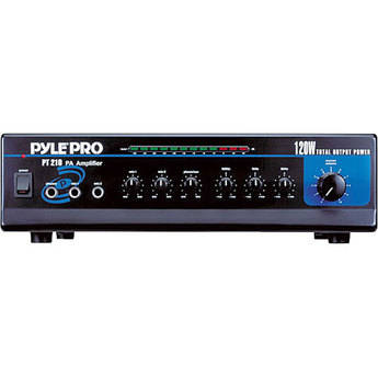 Pyle Pro PT210 120W PA Mixer/Amplifier