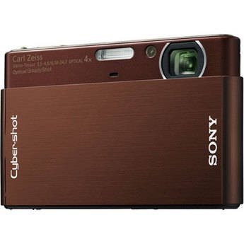 Sony Cyber-shot DSC-T77 Digital Camera (Brown)