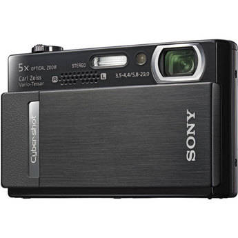 Sony Cyber-shot DSC-T500 Digital Camera (Black)